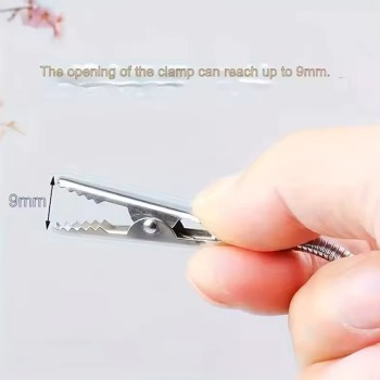 Double-Headed Flexible Alligator Clip