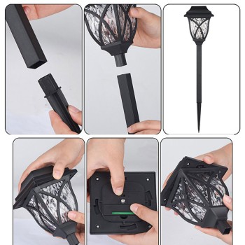 Solar Pathway LED Lights For Yard Garden Walkway Patio Driveway