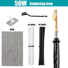 50W Plastic Welding Soldering Iron for PVC Repairing With PP Glue Stick