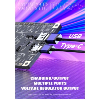 MECHANIC BA27 Battery Active Panel Fast Charge Detection Board For iPhone & Android Phone Activation