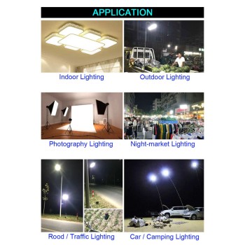 12V COB LED Lamp Cool White 6500K Light