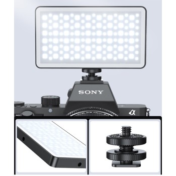 M1SE 10W Portable RGB Video Light LED Fill Light Panel 3000K-8500K Dimmable 12 Lighting Effects