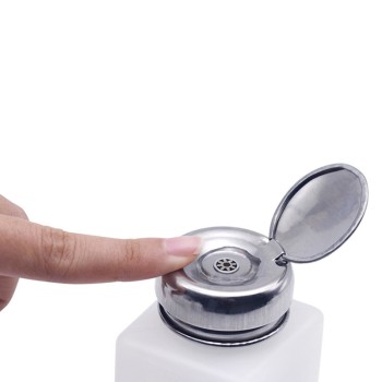 3 Pcs 200mL Press Empty Refillable Bottle Liquid Dispenser