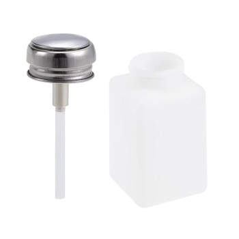 3 Pcs 200mL Press Empty Refillable Bottle Liquid Dispenser