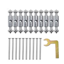 10 PCS 86 Type Wall Switch Cassette Lower Damage Repair Tools Adjustable Length Bracket Rod Lever Socket Screw