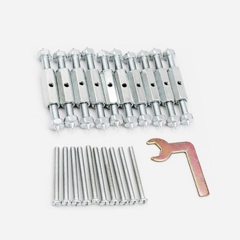 10 PCS 86 Type Wall Switch Cassette Lower Damage Repair Tools Adjustable Length Bracket Rod Lever Socket Screw