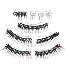 100 PCS Car Terminal Removal Wire Plug Wire Crimp Connector Extractor Set