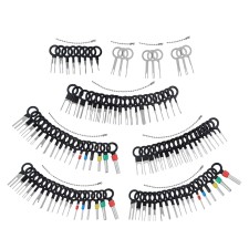 100 PCS Car Terminal Removal Wire Plug Wire Crimp Connector Extractor Set