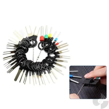100 PCS Car Terminal Removal Wire Plug Wire Crimp Connector Extractor Set