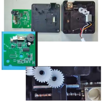 Electric Wooden Cabinet Drawer Lock with 13.56MHz IC RFID Card