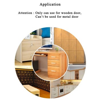 Electric Wooden Cabinet Drawer Lock with 13.56MHz IC RFID Card