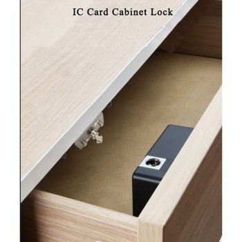 Electric Wooden Cabinet Drawer Lock with 13.56MHz IC RFID Card