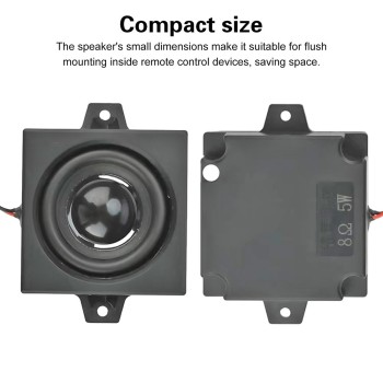 5W 8ohms 40x40mm Full Range Small Speaker