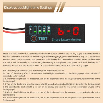 DC 7-55V Voltmeter Voltage Tester LED Indicator Light 3S-12S
