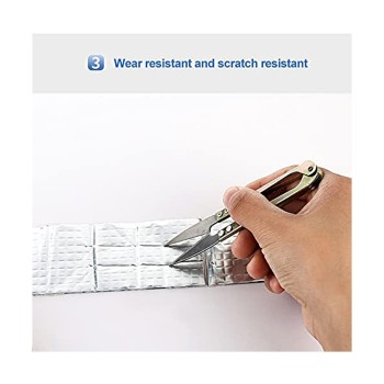 Waterproof Butyl Self-adhesive Tape with Aluminum Foil