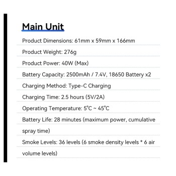 TELESIN C40 Portable Film and Photography Fog Machine