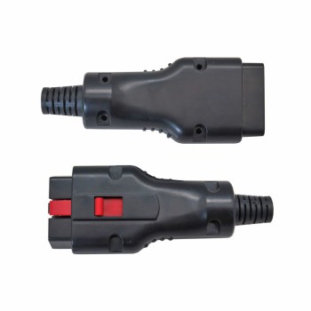 OBD2 Male Handle Plug with 16-pin Connector Interface