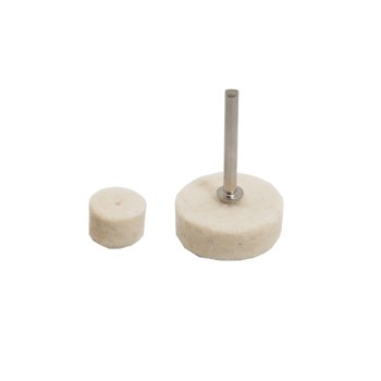 8-PCS Wool Polishing Pad Set with Connecting Rod