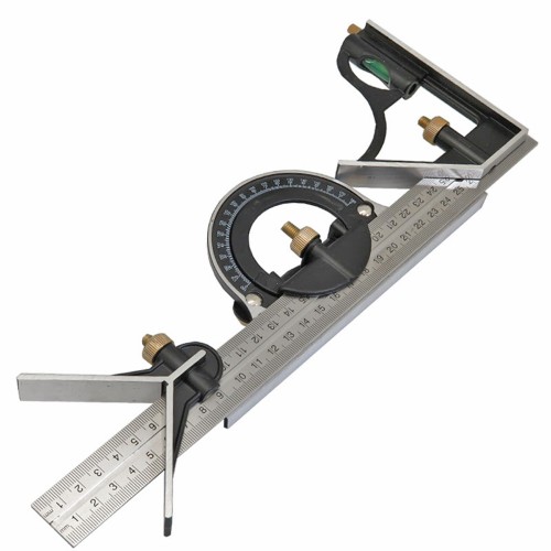 300mm Multi-Functional Combination Square Angle Ruler
