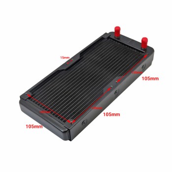 Aluminum Radiator Dimensions 275x120x32mm