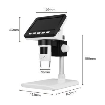 1000X Digital Microscope 4.3 Inch Display