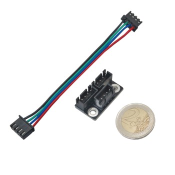Convert 1 to 2 4-pin stepper motor sockets