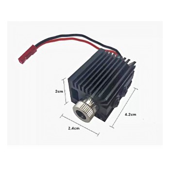 1500mW 405nm Blue Laser Module Spot