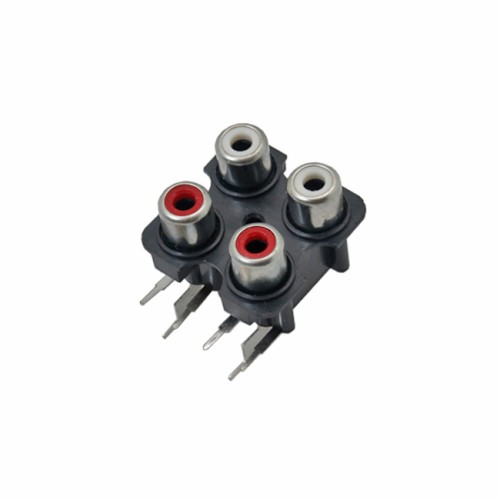 4 RCA female socket