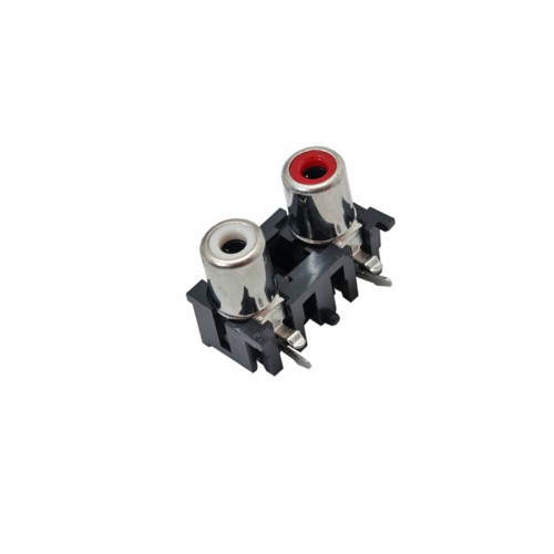 2 RCA female sockets