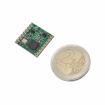 RFM69HC transmitter with frequency 433MHz