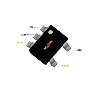 MIC5219 voltage regulator IC 3.3V