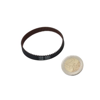 GT2 Rubber Closed Loop Timing Belt 158mm