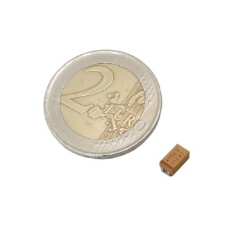 SMD tantalum capacitor 10uF 35V