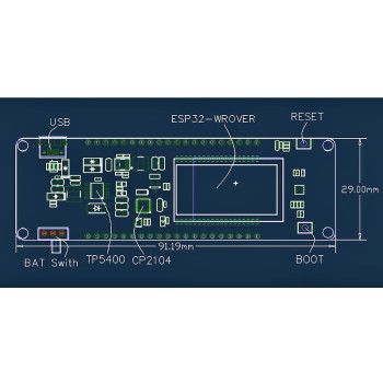 T18-Energy Bluetooth and Wi-Fi Ver3.0 Module with ESP32 Processor