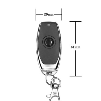 433MHz Single Key EV1527 Learning Code Remote Control
