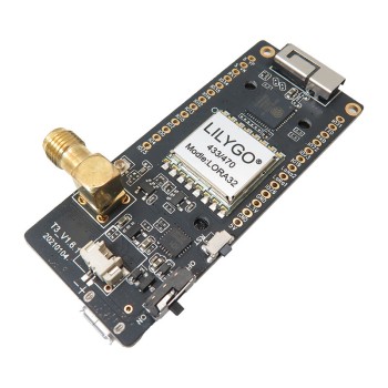 TTGO LoRa32 V2.1 ESP32 0.96-inch OLED Display Module with SMA and IP5306 Antennas