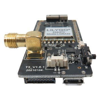 TTGO LoRa32 V2.1 ESP32 0.96-inch OLED Display Module with SMA and IP5306 Antennas