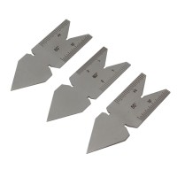 60 and 55 Degree Fishtail Thread Gauge Center (Set of Three)
