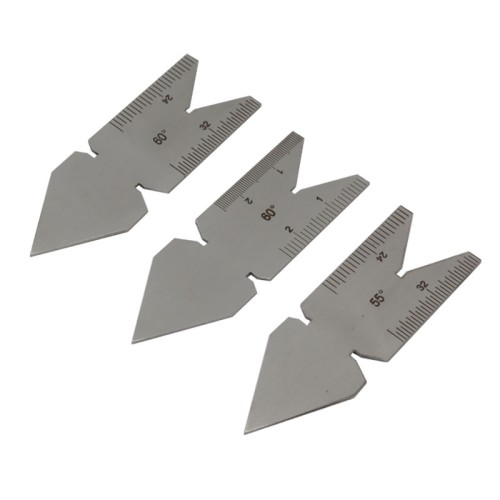 60 and 55 Degree Fishtail Thread Gauge Center (Set of Three)