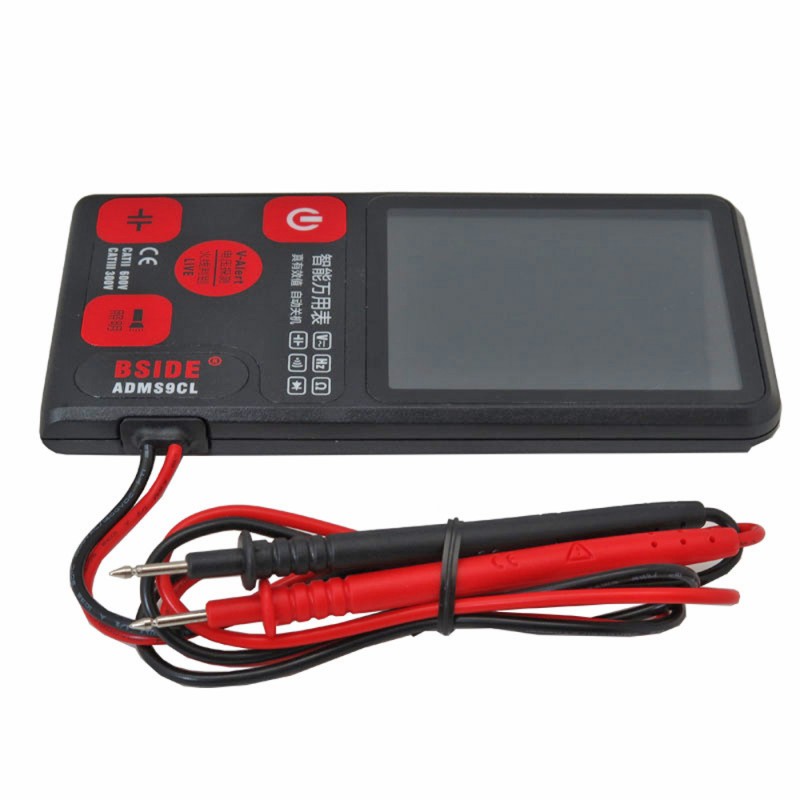 BSIDE Smart Digital Multimeter Rechargeable Electrical Voltage Tester, Voltage Leakage and Environment Temperature Test, Measures Capacitance Diode VF Smart Digital Multimeter BSIDE A1X - YouTube