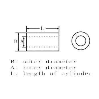 10mm Plastic Nylon Spacer