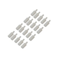 20 PCS M3 10mm Male to Female Plastic Spacer