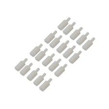20 PCS M3 10mm Male to Female Plastic Spacer