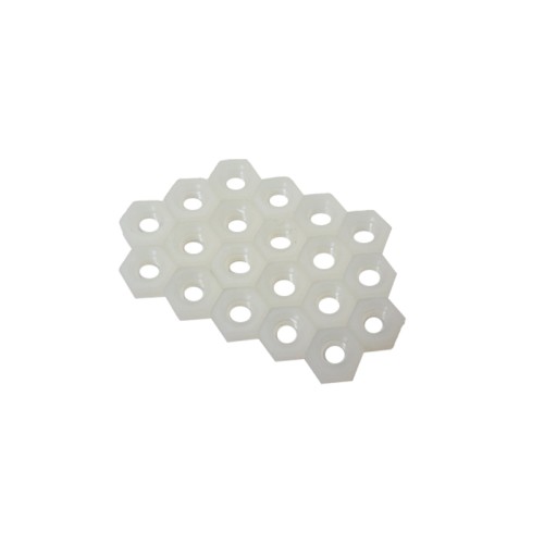 100 PCS M3 Hexagon Nylon Nut