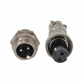 Metal Military Connector 2 Pin GX12
