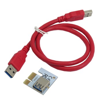 PCIe 1X to 16X Graphics Card Riser, Version 009S