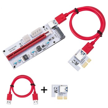 PCIe 1X to 16X Graphics Card Riser, Version 009S