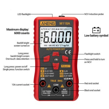 ANENG M118A Digital Multimeter