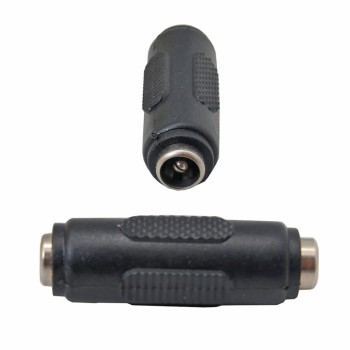 2.1 x 5.5 mm Dual-Female Adapter Plug