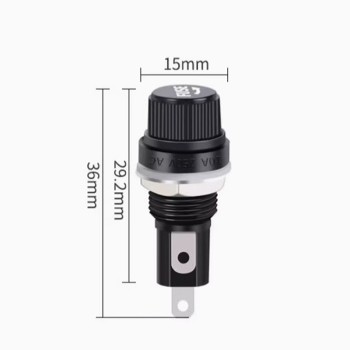 20x5 Screw-in Fuse Holder